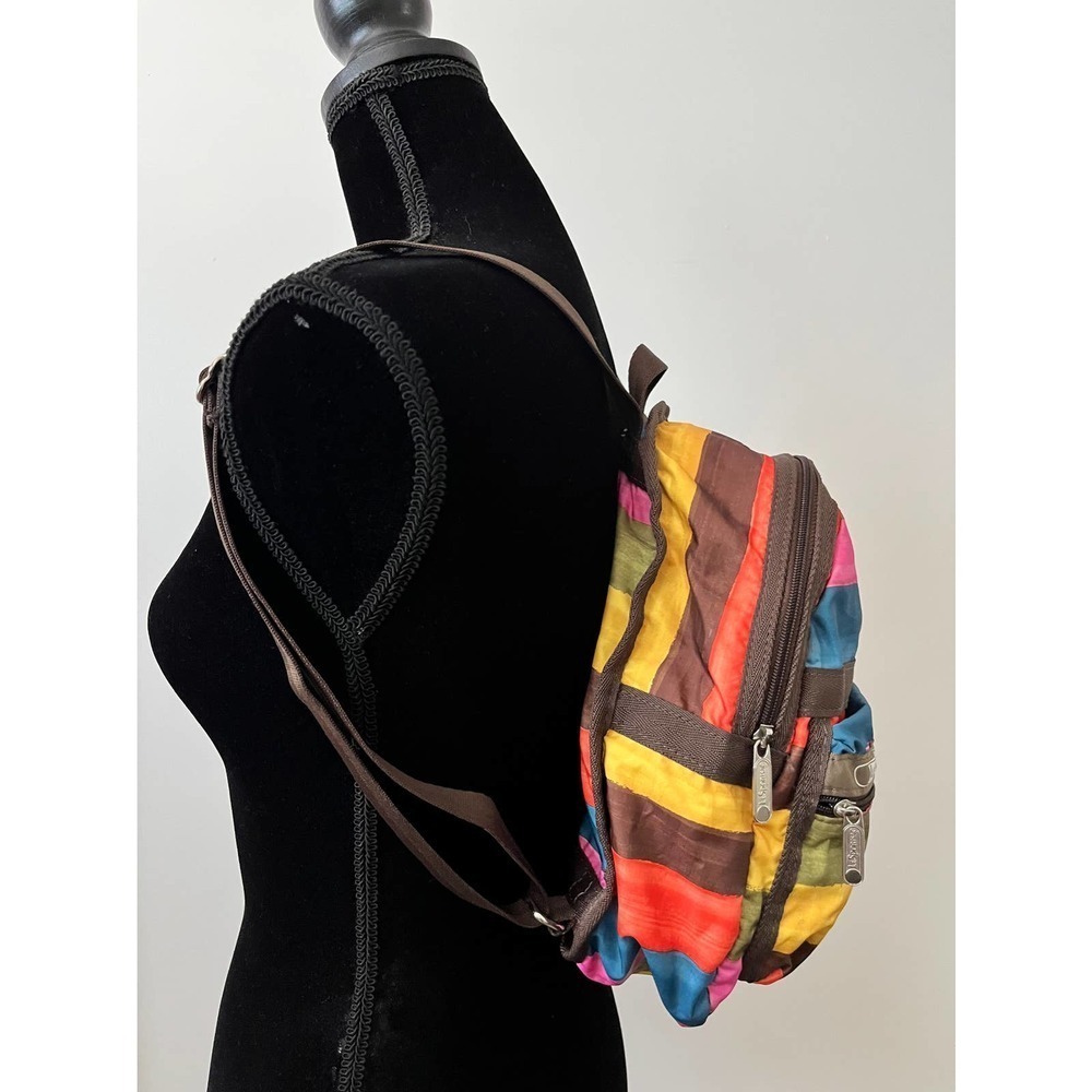 Le SportSac multicolored lightweight backpack - Picture 2 of 7